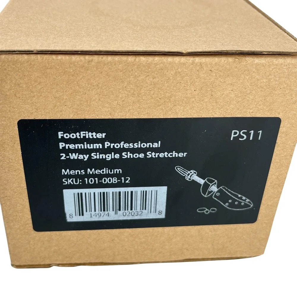 FootFitter Premium Professional 2-Way Single Shoe Stretcher Mens Medium PS11
